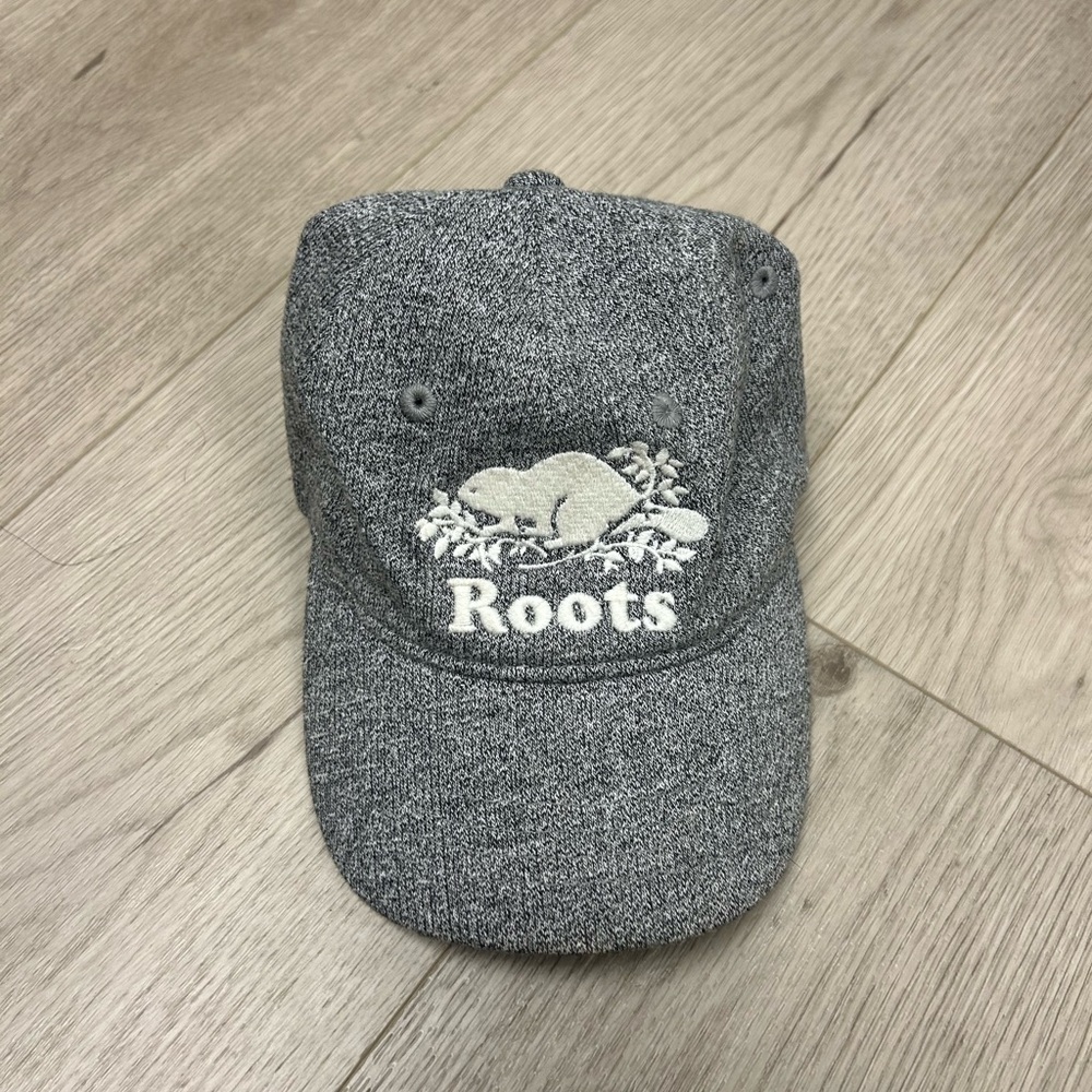 Roots Salt & Pepper Baby Baseball Hat‎
